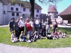 Homeschool-Ausflug, Schloss Hallwyl, Homeschool News, Bernice und Jan Zieba