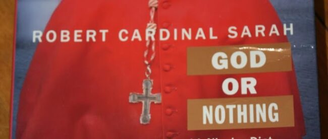Robert Cardinal Sarah, God or Nothing