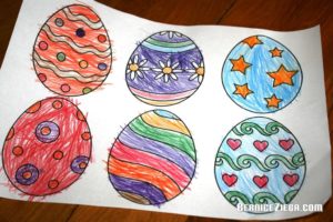 Ausmalen, Colour in, Bernice Zieba, Homeschool Blog